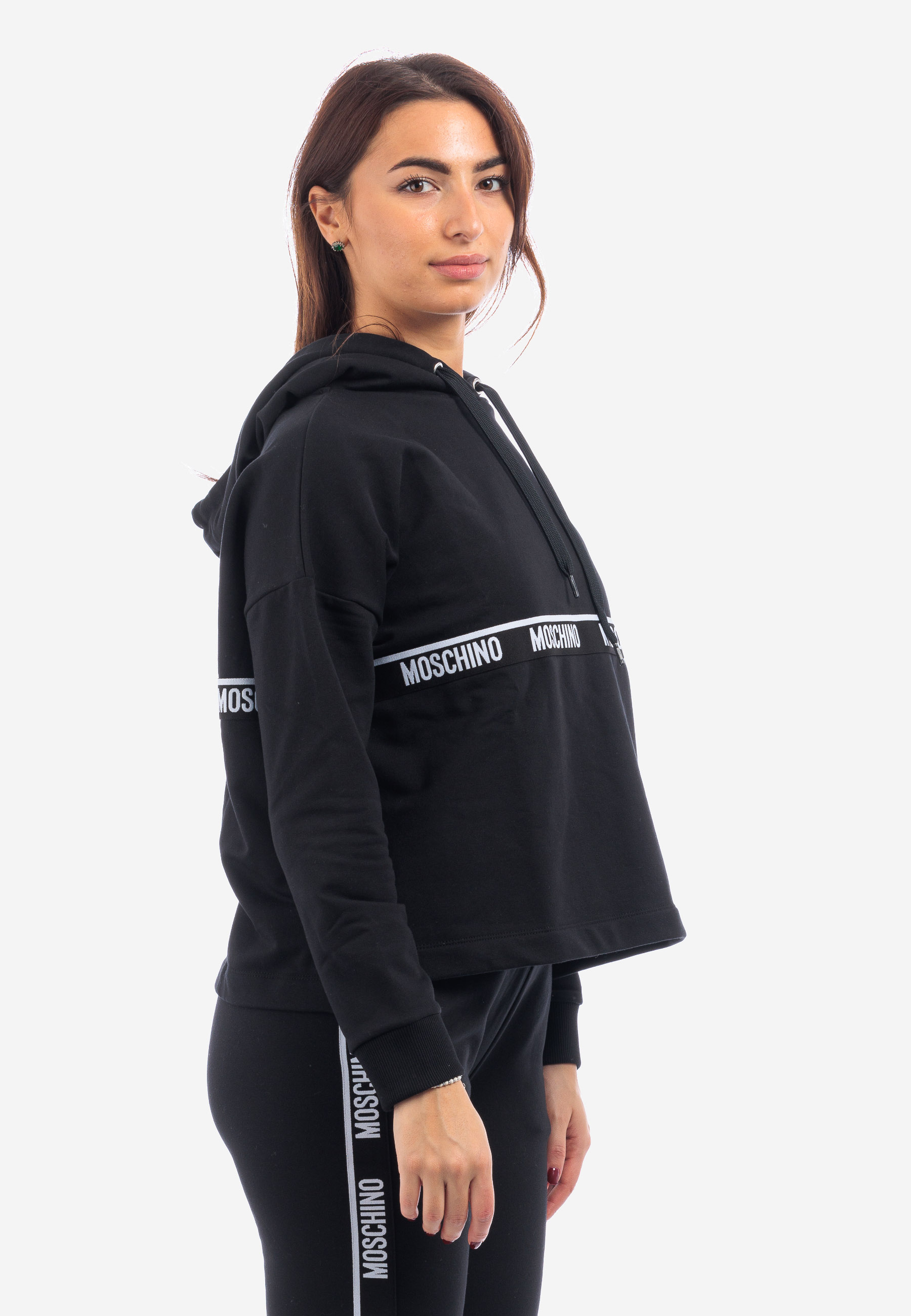 Moschino Felpa Con Cappuccio Donna V6a1792-4424 | Di Leo Calzature