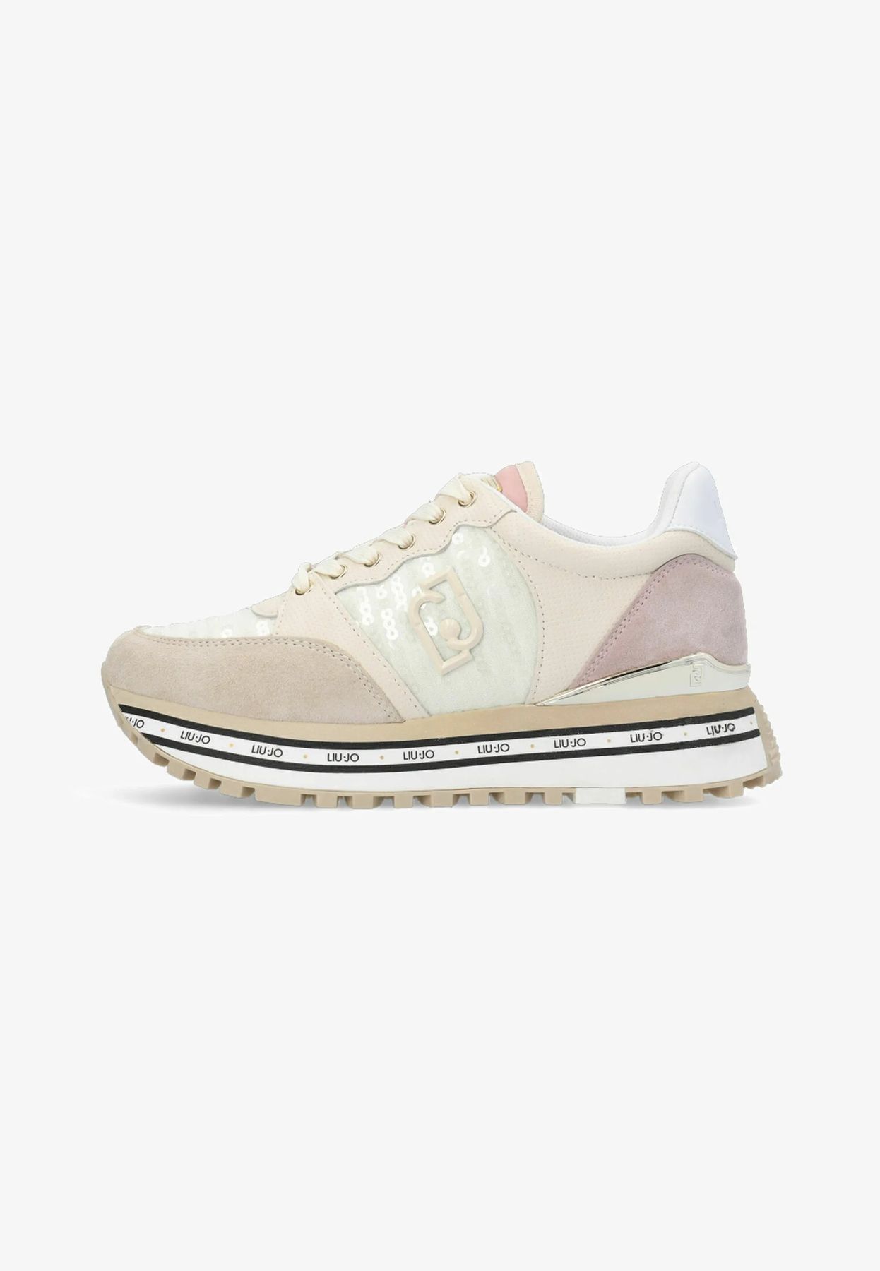 Scarpe Donna Liu Jo Art BA5035PX618 - Sneakers Stringate Alla Moda