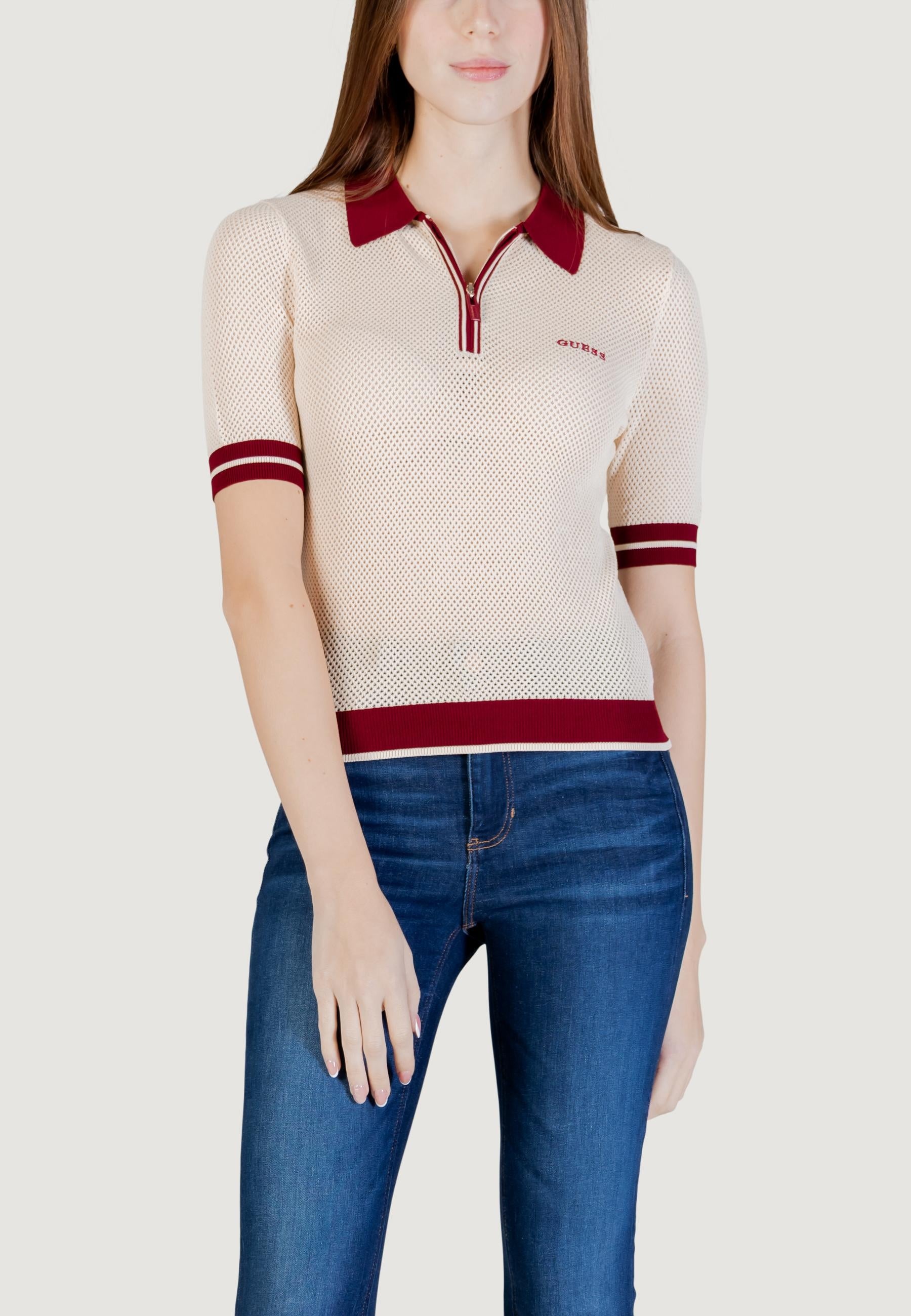 Guess Gabry Ss Cropped Pol V6gr04 Z0725