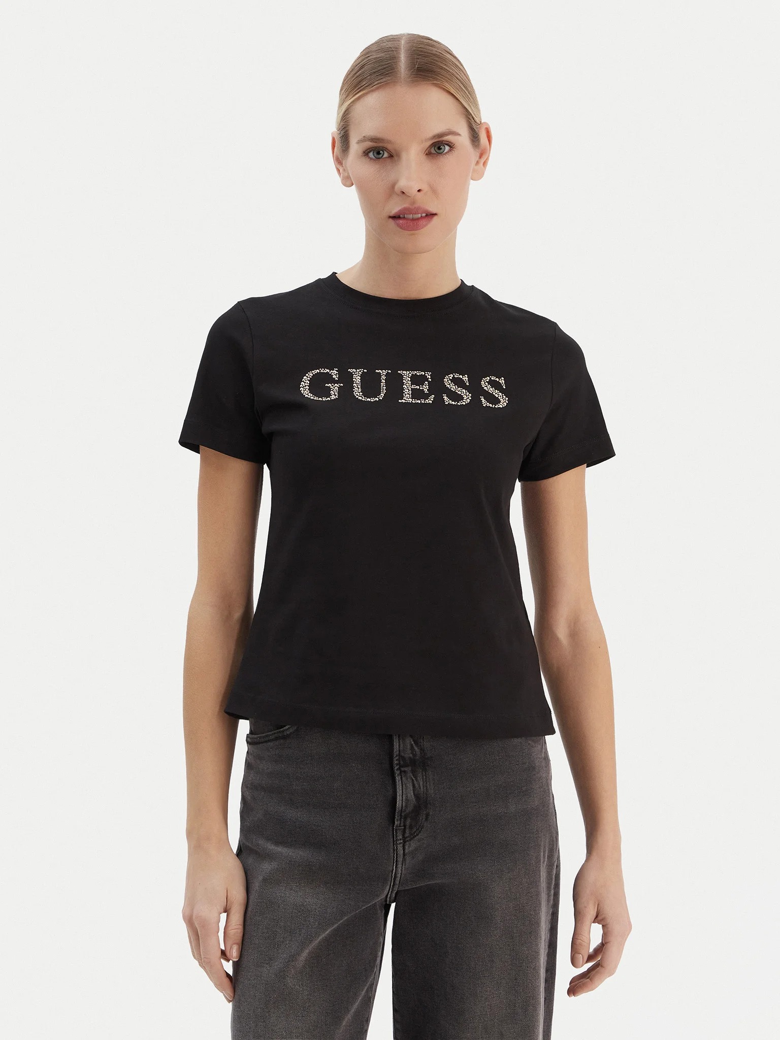 Guess Octavia Rn Ss T-shir Donna V6ri20 J1314