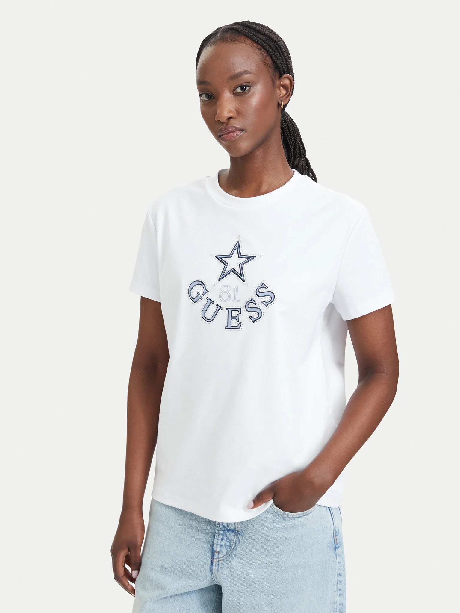 Guess T-shirt V6yi04 K4268