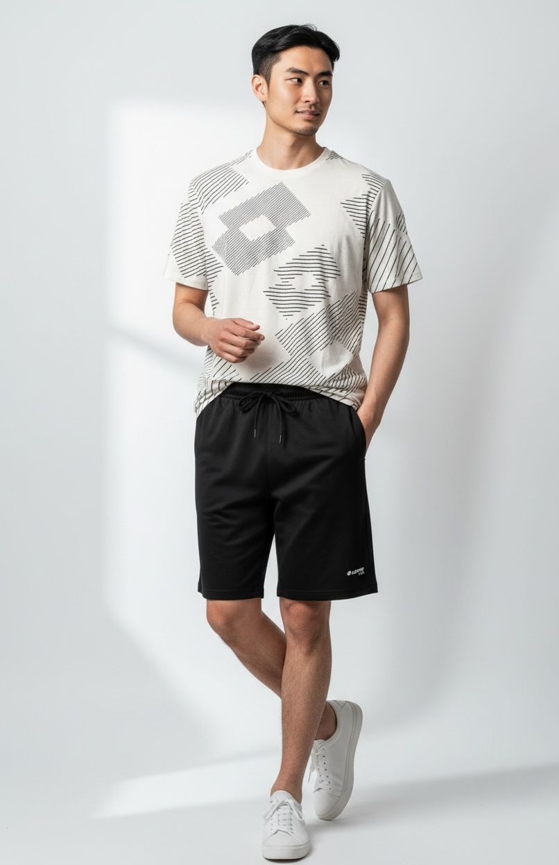 Lotto T-shirt E Pantaloncini Lo61s45m