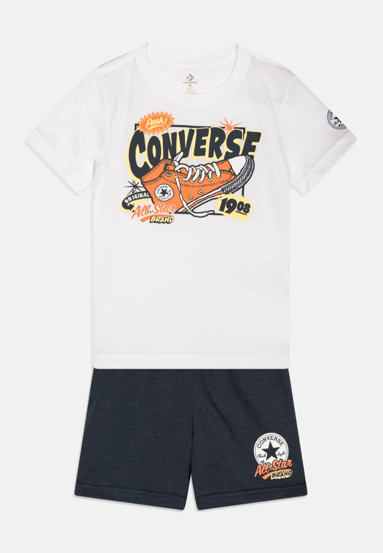 Converse T-shirt E Pantaloncini Bimbo 5cf800