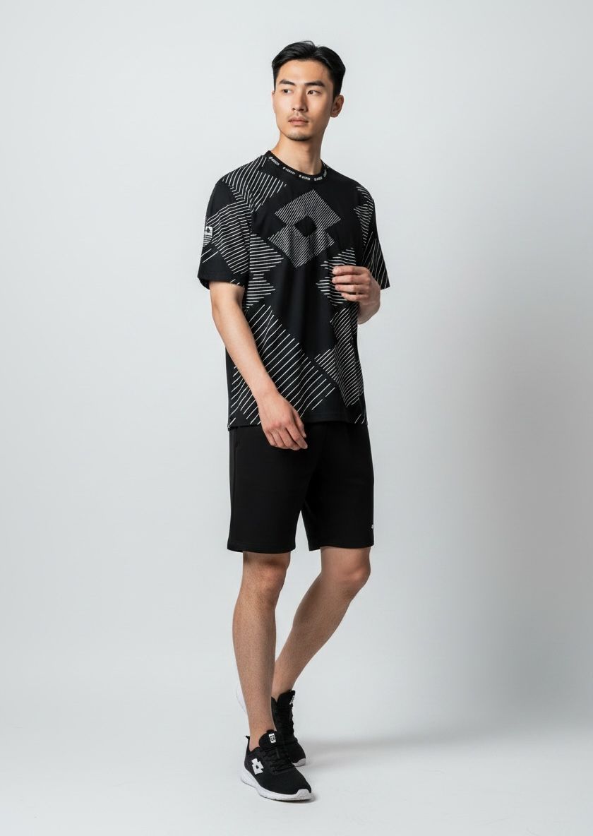 Lotto T-shirt E Pantaloncini Lo61s45m