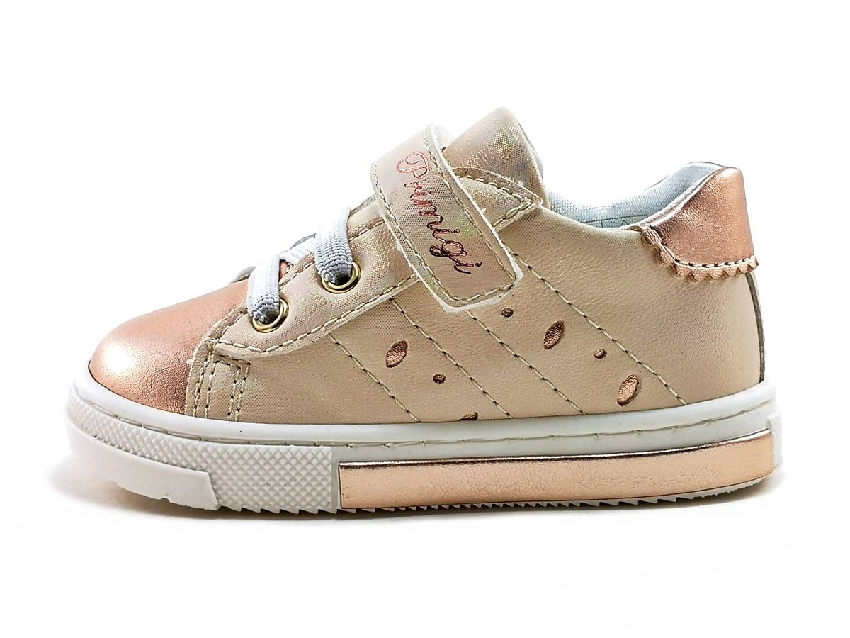 Primigi Pgr 19042 - Scarpe Prime Scarpe Ginnastica Bimba 0-24 Mesi, Lacci E Velcro