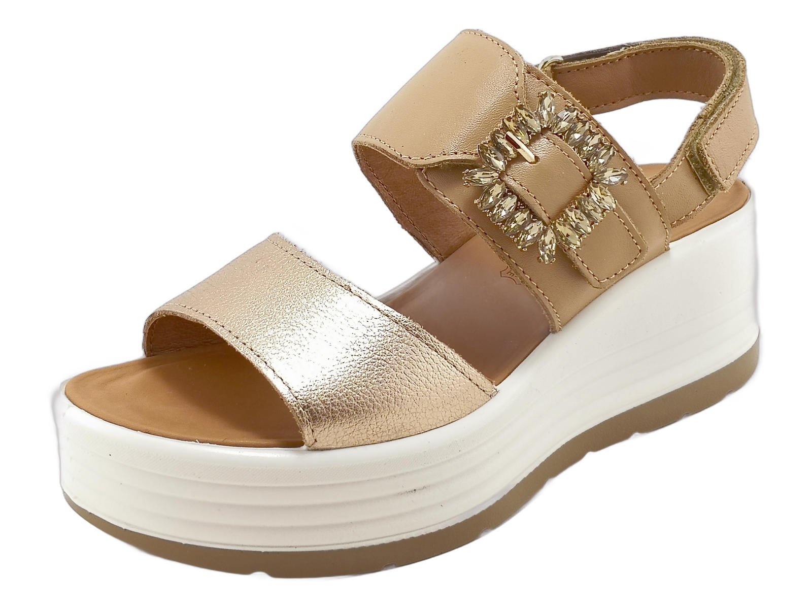 Zeppa Sandali Donna Igi Co Sandali Zeppa Sandali Oro Igi&co