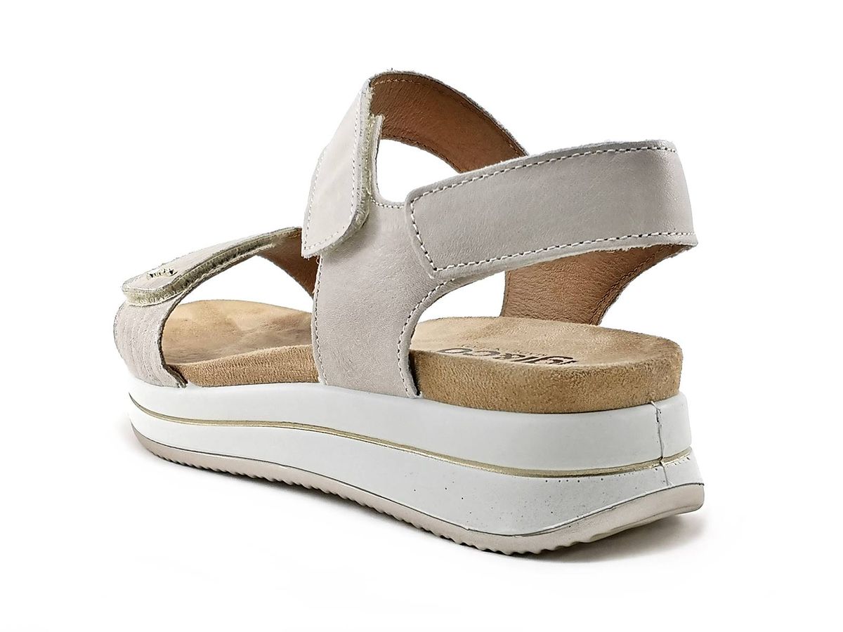 IGI&Co D.Candy - Sandali Con Zeppa In Pelle Donna - Nero - Comodi E Alla Moda Per L'Estate - 2