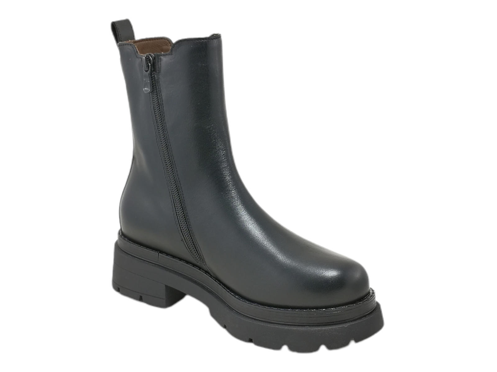 Bottines Femme Nero Giardini - Modèle 411922 En Cuir Noir - Neuf Avec Emballage
