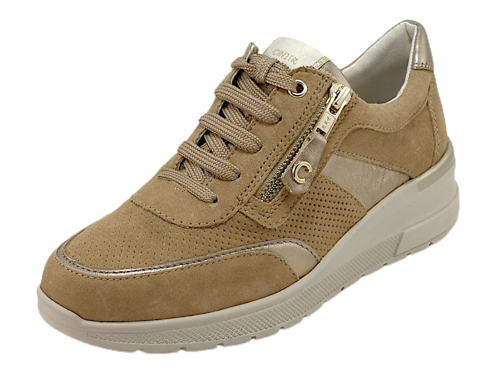 CINZIA SOFT Donna IV419898 002 Sneakers con due zip laterali