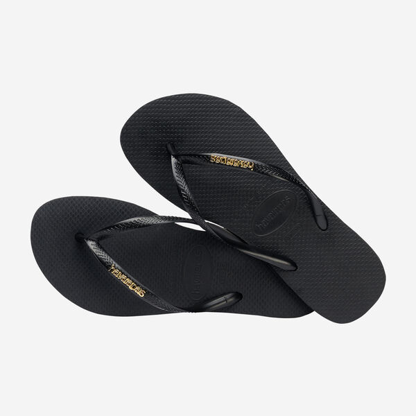 HAVAIANAS SLIM LOGO METALLIC