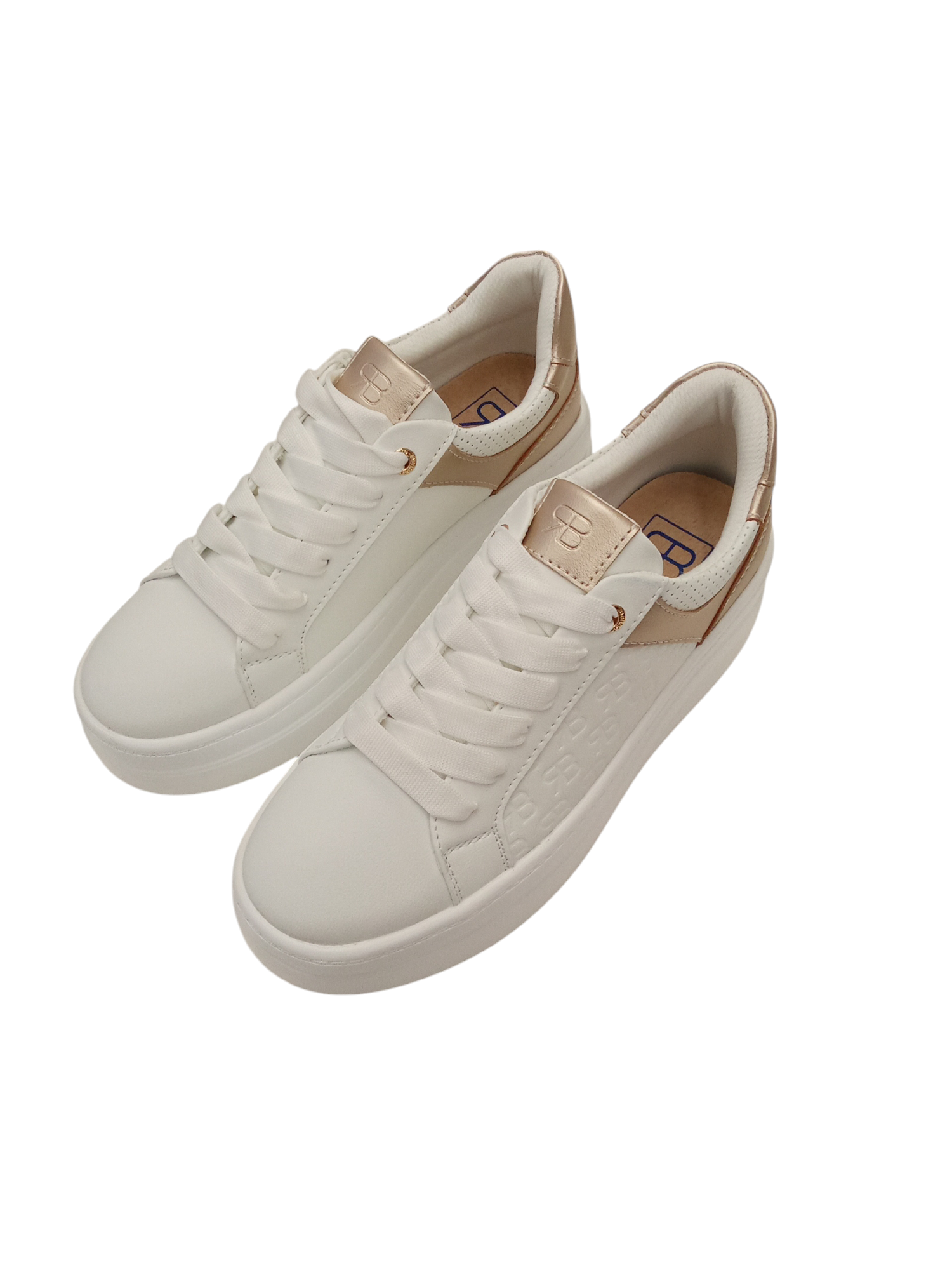 Sneakers Alte Donna Renato Balestra RB2548 – Platform 5,5 Cm, In Ecopelle, Comode Ed Eleganti | Per Look Casual Chic