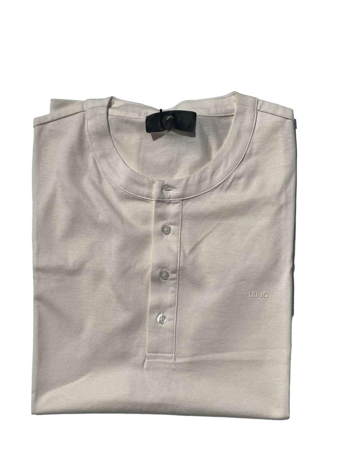 Liujo T-shirt Uomo M123P204FINOSILK