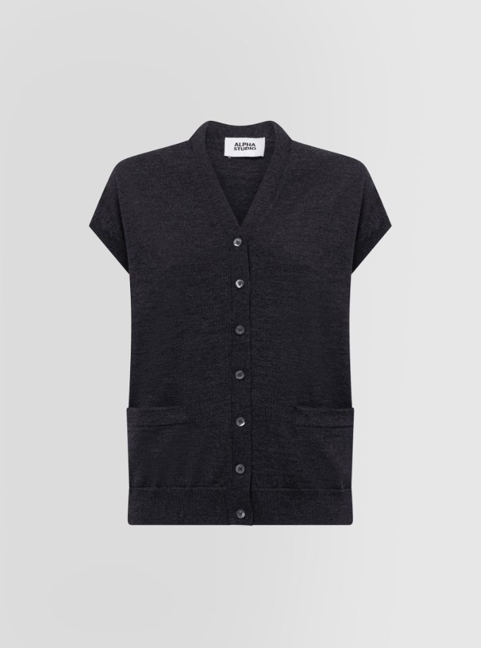 ALPHA STUDIO GILET DONNA