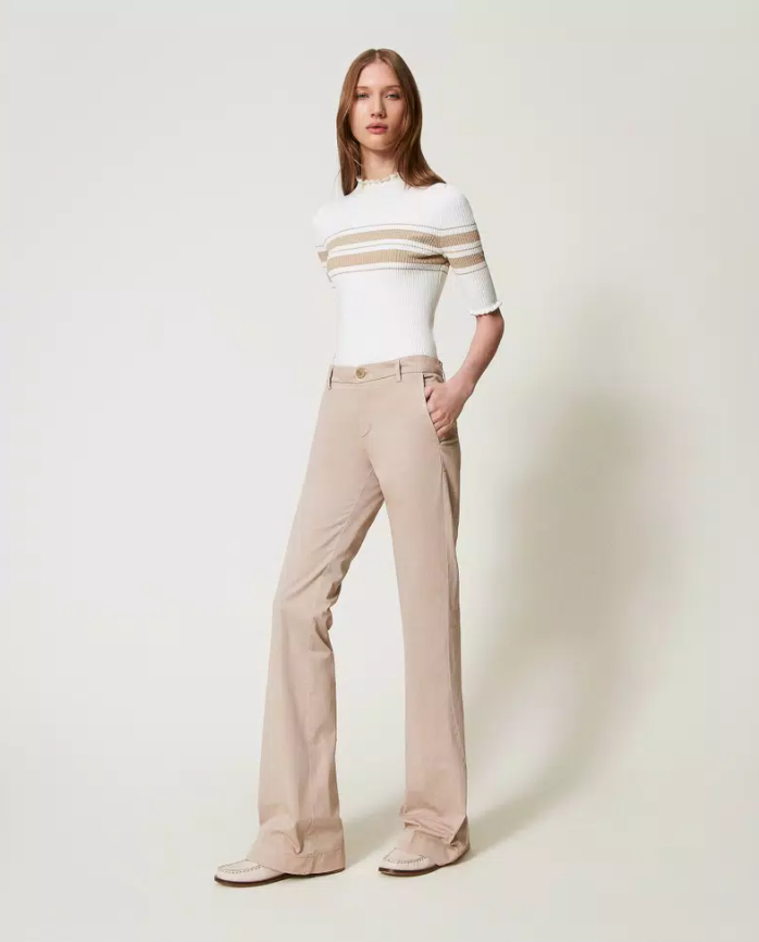 TWINSET PANTALONE DONNA