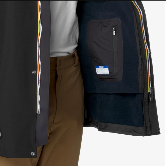 K-WAY CAPOSPALLA UOMO