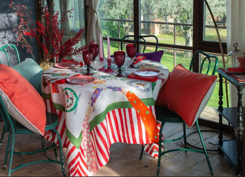 TESSITURA TOSCANA TELERIE TOVAGLIETTA CASA