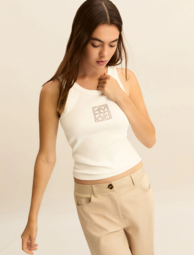 EMME di MARELLA top Cotone SESAMO