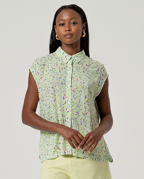 surkana camicia fantasia Viscosa 526KILA124