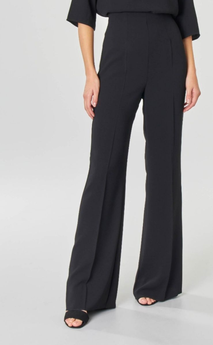 EMME di MARELLA pantalone palazzo Poliestere agamia