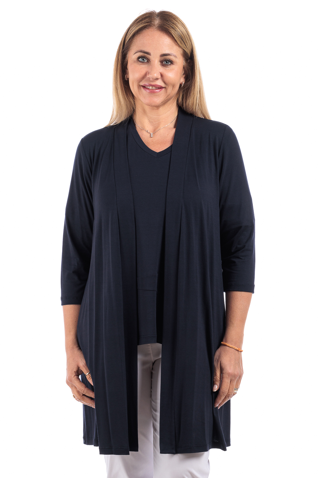 sophia cardigan lungo Viscosa 24036