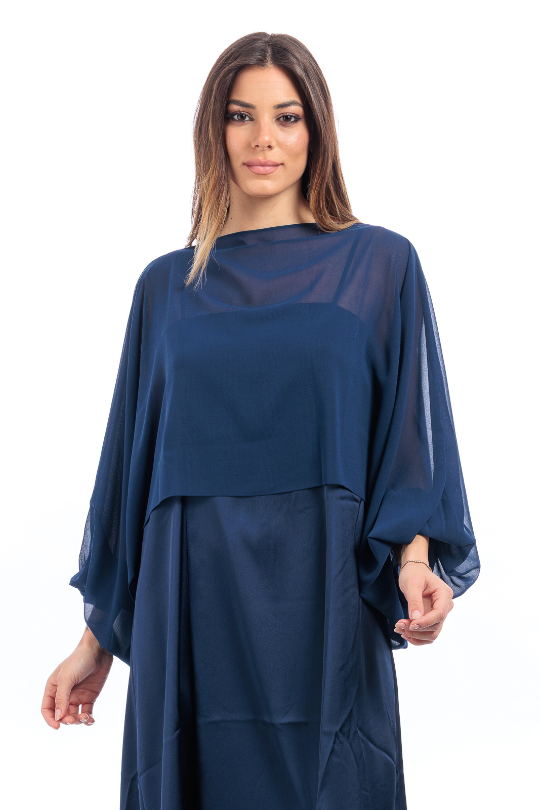 EMME di MARELLA ELEGANTE georgette BIANCA