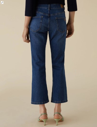 EMME di MARELLA a trombetta Denim IBISCO