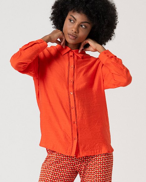 surkana camicia tinta unita Cotone 515LIMI124