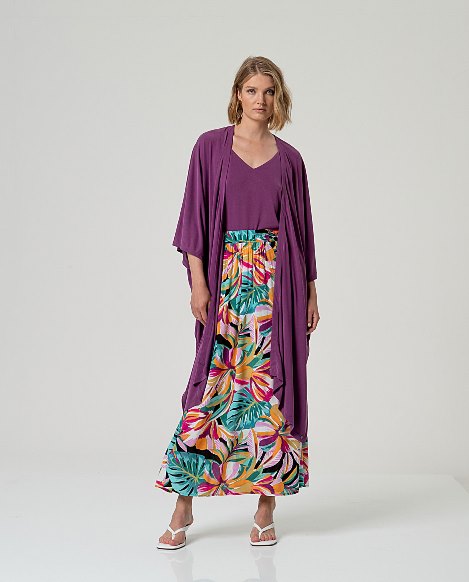 surkana KIMONO LUNGO Viscosa 526BAMO319