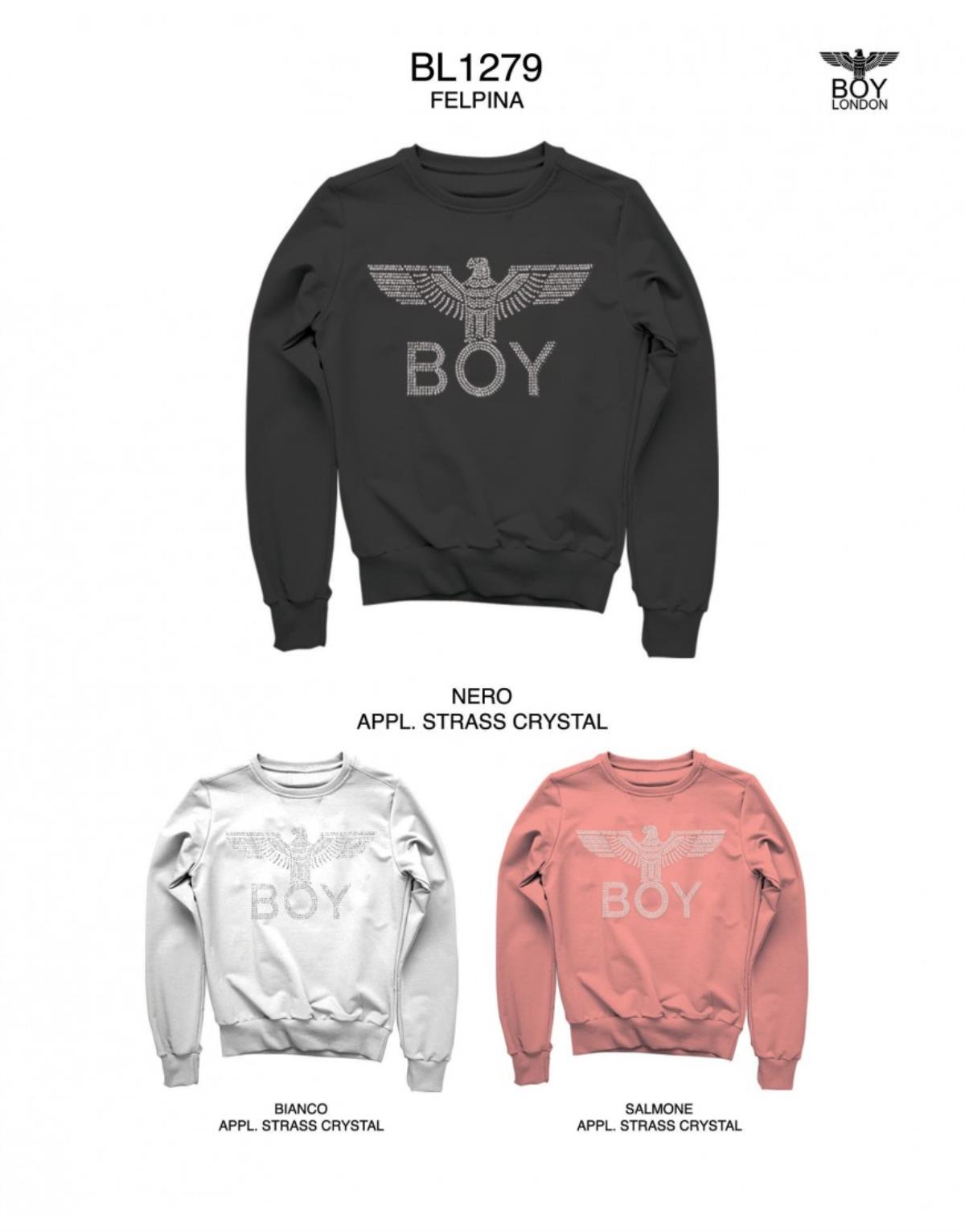 Boy London Felpa Donna Bl1279 Antonio Visconti