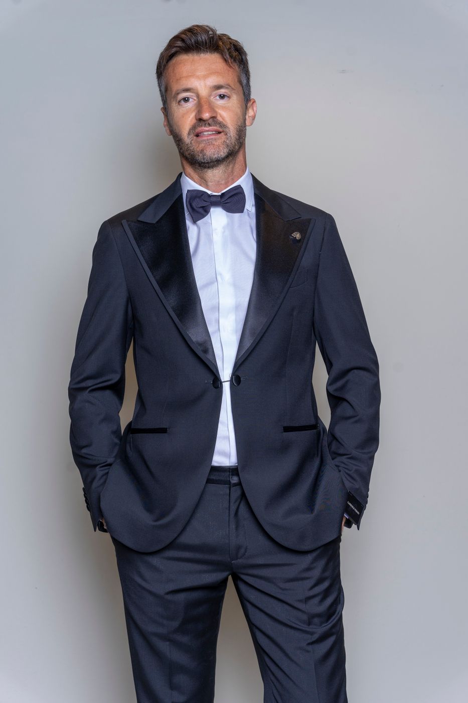 Gabriele Pasini 3ピース　ネイビー42 新品ガブリエレ パジーニGabriele Pasiniスリーピーススーツ42