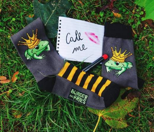 SOCKS BURGER AND FRIES BF1013