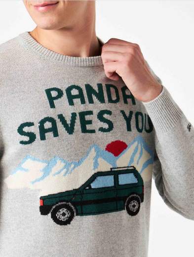 SAINT BARTH HERON ROUND - NECK SWEATER.