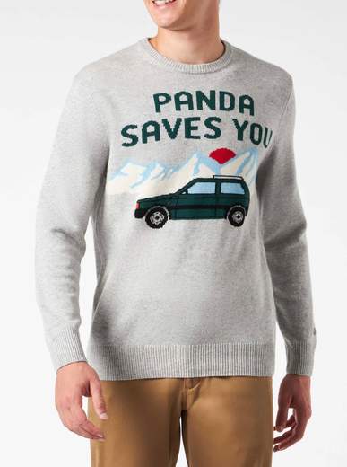 SAINT BARTH HERON ROUND - NECK SWEATER.