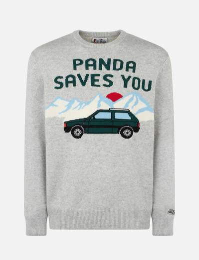 SAINT BARTH HERON ROUND - NECK SWEATER.