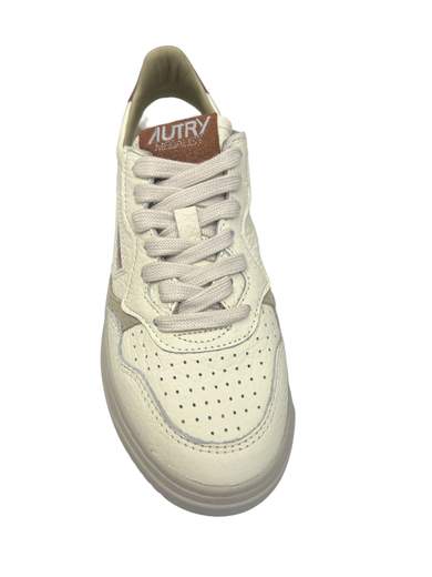 AUTRY AULW NE10 BIANCO/BORDEAUX