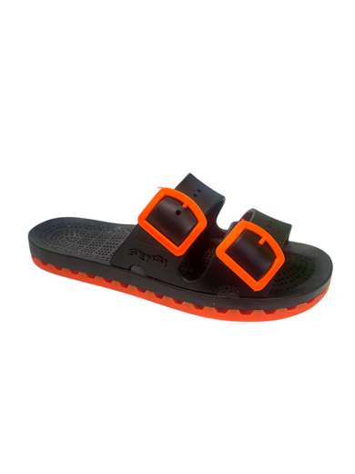 SENSI LA JOLLA BLACK FLUO nero/arancio