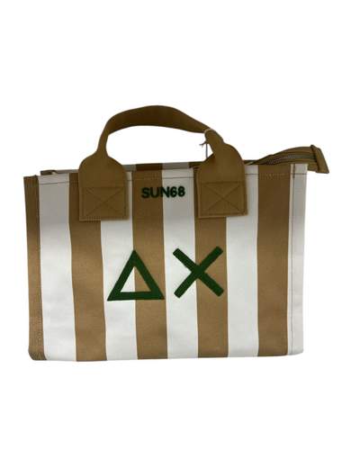 SUN 68 X35226 RIGHE BEIGE