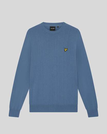 LYLE & SCOTT KN2110VC BLU CHIARO