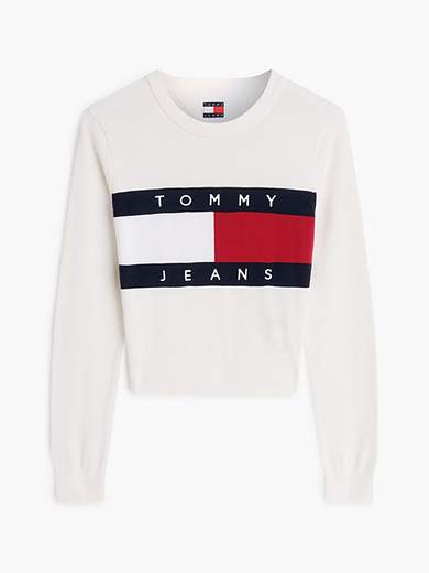 TOMMY JEANS DW0DW22930 BIANCO