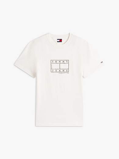 TOMMY JEANS DM0DM22317 BIANCO