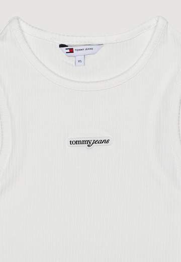 TOMMY JEANS DWODW22282 BIANCO