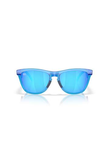Oakley Frogskins Hybrid Matte Acid Blue Prizm Sapphire