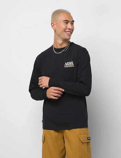 Vans Off The Wall Sidestripe Box Ls Tee