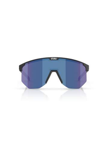Bliz Hero Small Matte Black Smoke Blue Multicolor