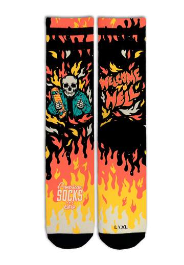 American Socks Welcome To Hell
