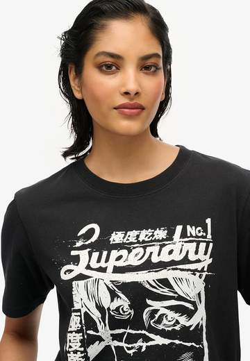 Superdry Punk Poster Relaxed Tee