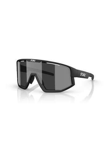 Bliz Fusion Matte Black Smoke Silver Mirror