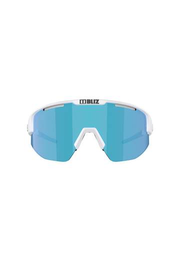 Bliz Matrix Shiny White Blue Multi Lens