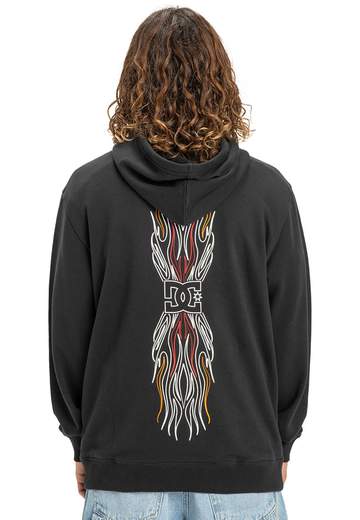 Felpa con Cappuccio da Uomo DC Shoes Burnt Out