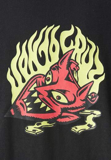 Santa Cruz Delfino Devil Mask Front T-Shirt SS24